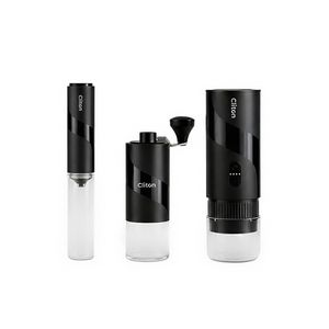 اسپرسوساز سفری سلیتون مدل coffee machine set به همراه آسیاب قهوه و فوم ساز
