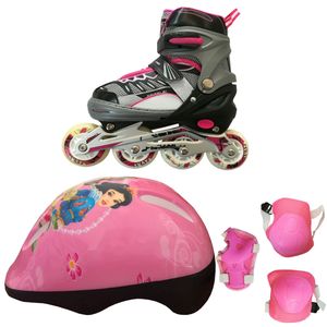 اسکیت کفشی فیتلای مدل mp22 pink سایز متوسط