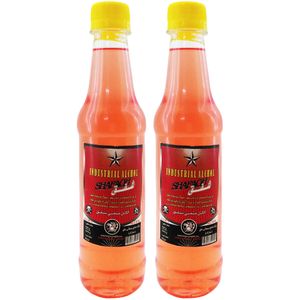 الکل صنعتی 98 شفق حجم 450 میلی لیتر بسته 2 عددی