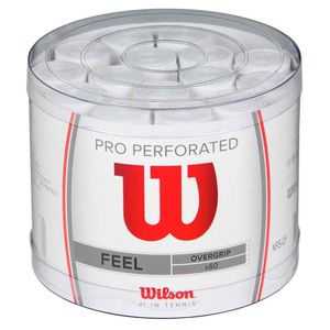 اورگریپ راکت تنیس ویلسون مدل pro perforated بسته 60 عددی