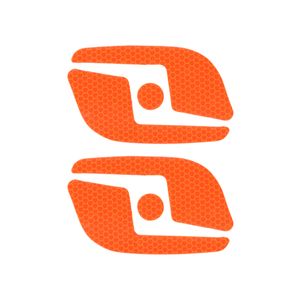 برچسب شبرنگ دوچرخه فلکترا مدل wing360 مجموعه 6 عددی