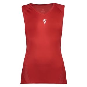 تاپ ورزشی زنانه وی‌ اسکین مدل vsn 1210nt red