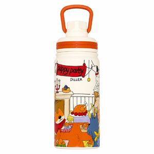 تراول ماگ دیلر مدل سگ دسته دار گنجایش 0.5 لیتر