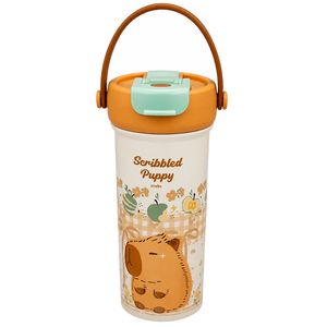 تراول ماگ مدل scribbled puppy طرح خرس کارتونی گنجایش 0.65 لیتر