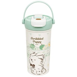 تراول ماگ مدل scribbled puppy طرح سگ پشمالو گنجایش 0.65 لیتر