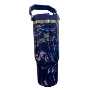 تراول ماگ مدل آبرنگی flip straw tumbler گنجایش 0.88 لیتر