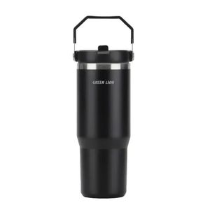 تراول ماگ گرین لاین مدل  gnvactmblrwh vacuum tumbler گنجایش 0.9 لیتر
