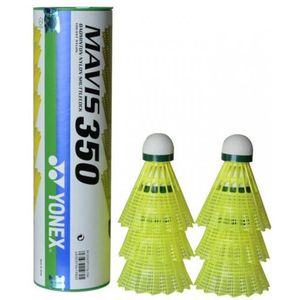 توپ بدمینتون یونکس مدل mavis 350 بسته 6 عددی سایز 1.5