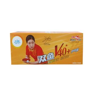 توپ پینگ پنگ دبل فیش مدل +v40  تک ستاره بسته 10 عددی