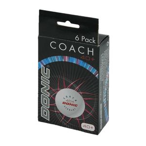 توپ پینگ پنگ دونیک مدل +coach 40 بسته ۶ عددی
