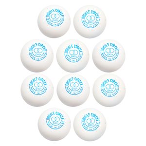 توپ پینگ پنگ دی اچ اس مدل abs double circle  بسته 10 عددی