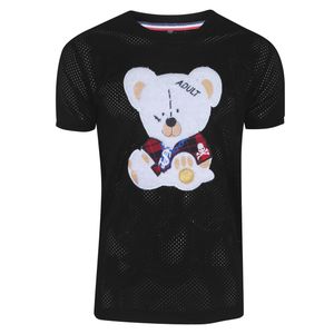 تی شرت  آستین کوتاه ورزشی مردانه طرح teddy مدل blm126