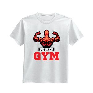 تی شرت آستین کوتاه طرح power gym کد 13481