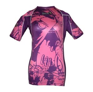 تی شرت آستین کوتاه ورزشی زنانه دراگون دو مدل rashguard 151507