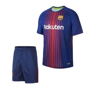 تی شرت و شورت وزشی طرح بارسلونا مدل messi 2018