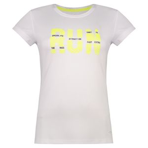 تی شرت ورزشی زنانه اسپیدلایف مدل sf 0112 white
