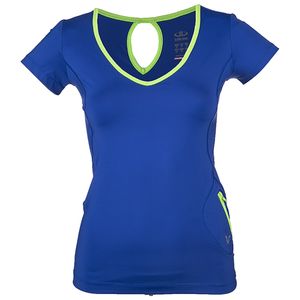 تی شرت ورزشی زنانه بیلسی مدل 15y7227 or darkblue