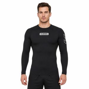 تی‌شرت ورزشی آستین بلند مردانه مدل bm ps 216805