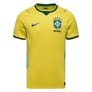 تی‌شرت ورزشی آستین کوتاه مردانه مدل برزیل home wc 2026