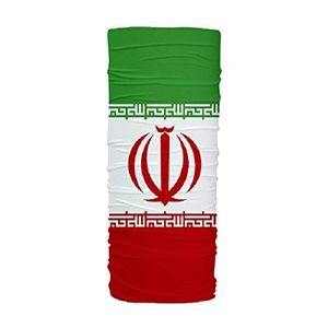 دستمال سر و گردن باف مدل persian flag