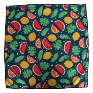 دستمال سر و گردن مدل باندانا کد fruit   01
