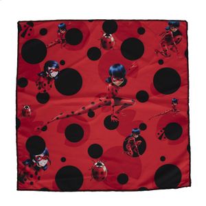 دستمال سر و گردن مدل باندانا کد ladybug   01