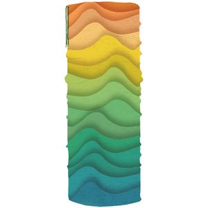 دستمال سر و گردن مدل رنگین کمان کد 87 mmm