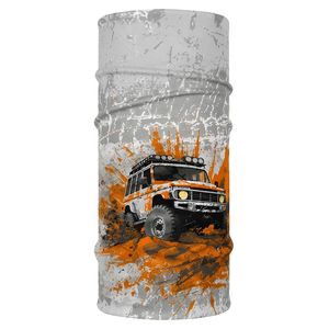 دستمال سر و گردن مردانه و زنانه مدل offroad ex  با جنس میکروفیبر پلی‌استر و قابلیت جذب رطوبت و عرق مناسب آقایان و خانم‌ها