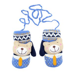 دستکش بچگانه طرح خرسی کد sp 004