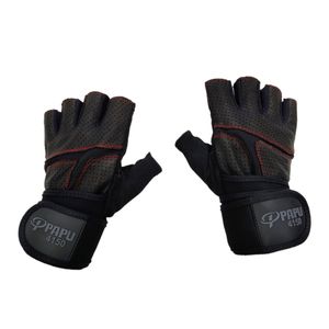 دستکش دوچرخه سواری مدل کف ژله دار کد papu 4150 2xl