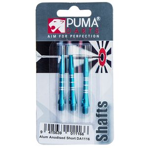 دم یدک دارت پوما مدل shafts anodised short کد da1116 بسته 3 عددی