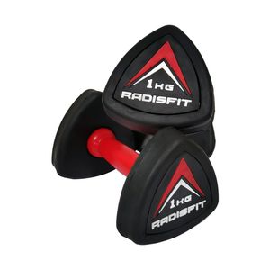 دمبل  رادیس فیت مدل rft1 وزن 1 کیلوگرم بسته 2 عددی