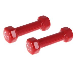 دمبل ایروبیک ایکس تریم مدل fitness روکش‌ دار 0.5 کیلوگرمی بسته دو عددی