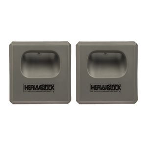 دمبل بلوکی لدراگوما مدل heavy block بسته 2 عددی
