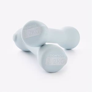 دمبل دامیوس مدل  domyos easy وزن دو کیلوگرم بسته دو عددی