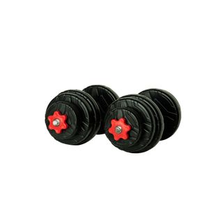 دمبل رادیس فیت مدل gray handle 6 mix1 وزن 6 کیلوگرم بسته دو عددی