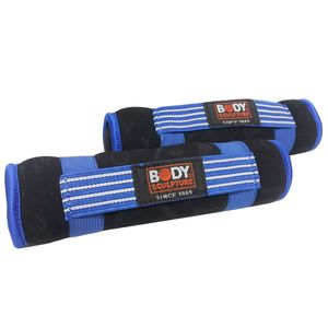 دمبل شنی 0.9 کیلوگرمی بادی اسکلاپچر مدل bw 120g 4lb بسته 2 عددی