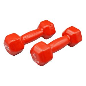 دمبل مدل gs strong 44 وزن 2.5 کیلوگرم مجموعه دو عددی