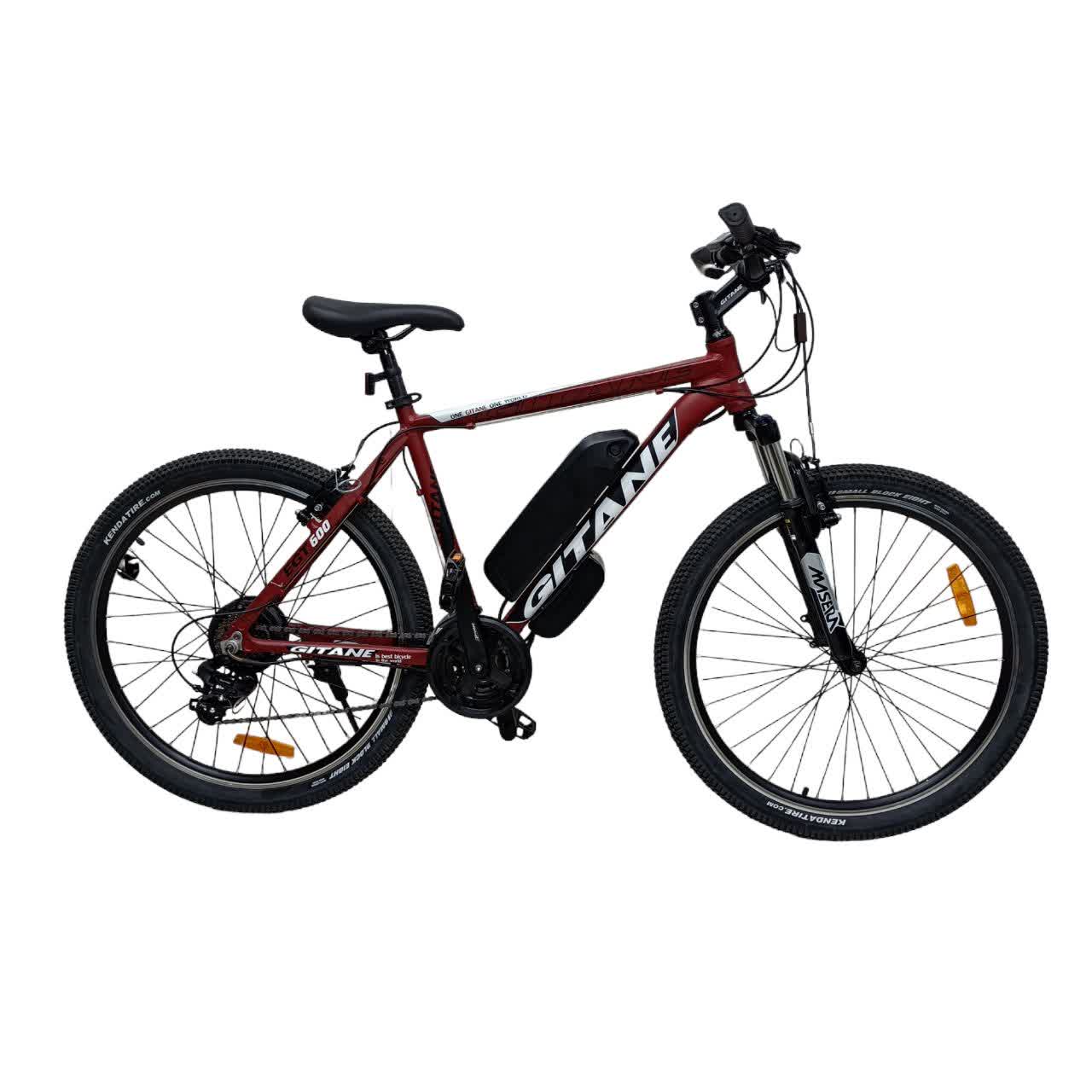 دوچرخه برقی ژیتان مدل هیبرید کد etg600 سایز طوقه 26
