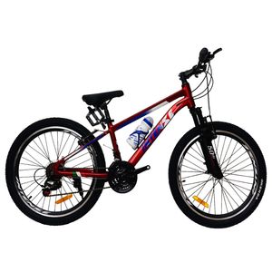دوچرخه کوهستان اینتنز مدل cd100 کد 111 سایز طوقه 24 اینچ