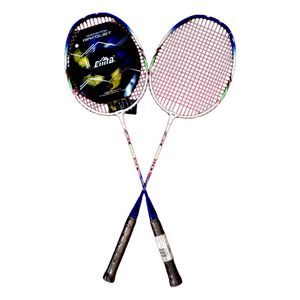 راکت بدمینتون سیما مدل q sports cenius 520 بسته 2 عددی