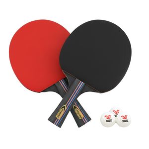 راکت پینگ پنگ سرعتی 5 لایه مدل gs m 272002 بسته دو عددی به همراه توپ