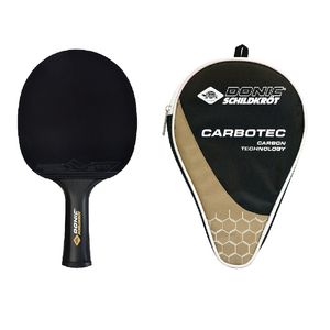 راکت پینگ‌پنگ تهاجمی 5 لایه دونیک مدل carbotec 7000 به همراه کاور