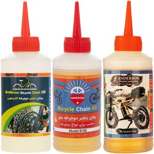 روغن زنجیر دوچرخه اندرسون مدل fba612 حجم 80 میلی لیتر بسته 3 عددی