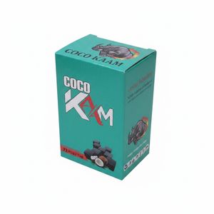زغال نارگیل مدل coco kam وزن 1 کیلو گرم