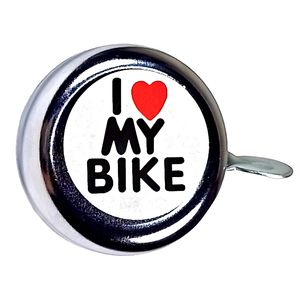 زنگ دوچرخه مدل i love my bike
