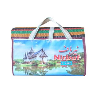 زیر انداز سفری 8 نفره نیرباف مدل حصیری یک تکه کد 4m