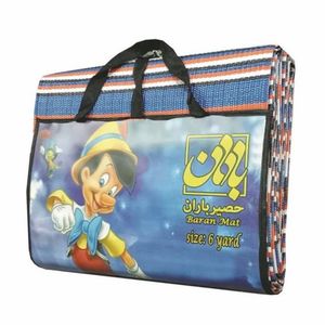 زیرانداز سفری باران مدل حصیری سایز 275 * 175 سانتی متر