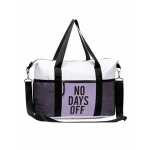 ساک سفری مکس ۲۴ لیتری مدل  ضد آب slogan print duffle travel bag