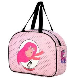 ساک ورزشی بچگانه طرح دخترک کد 061